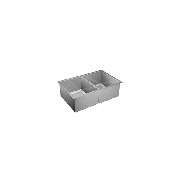 16 Gauge Undermt Ss Double Equal Sink